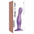 / Strap-on-me Curvy L - viļņota, ar pamatni dildo (violeta) 