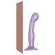 Strap-on-me P&G M - izliekt, ar pamatni dildo (violets) 