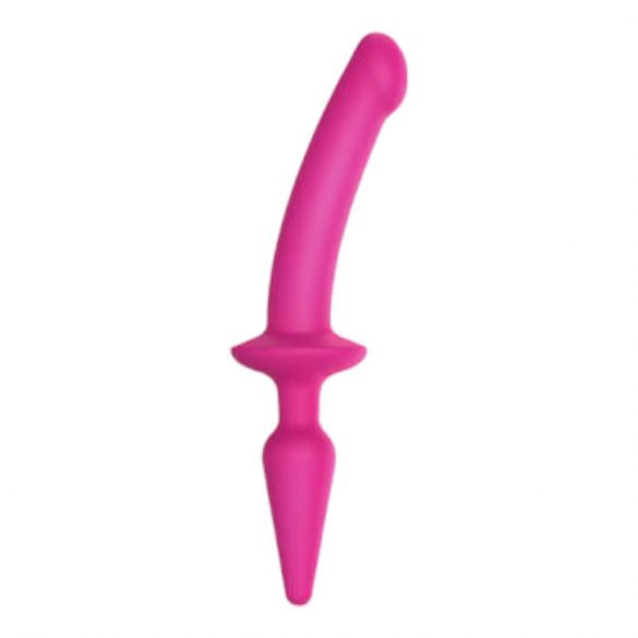 / Strap-on-me Mijied Semi-Reālistisks S - 2in1 Silikona Dildo (rozā) 