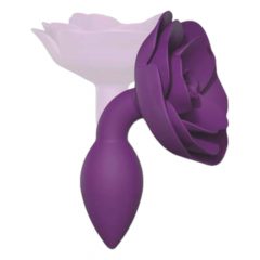  Love to Love Open Roses S - silikona anālais dildo (violets)