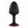 Dorcel Geisha Plug Ruby L - rozā dārgakmens anālais dildo (melns) 