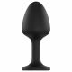 Dorcel Geisha Plug Diamond XL - anal plug ar briljantu (melns) 