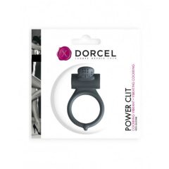   Dorcel Power Clit - vibrējošā dzimumlocekļa gredzens (melns)