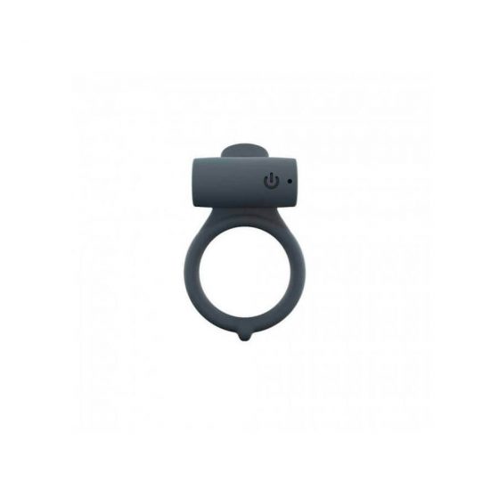 Dorcel Power Clit Plus - akumulatora, vibrējošā dzimumlocekļa gredzens (melns)