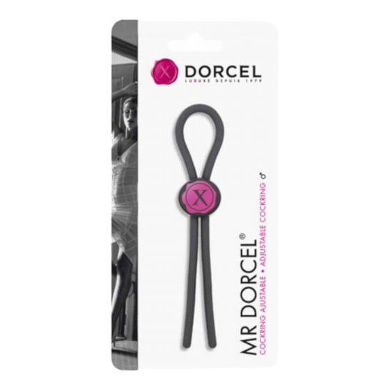 Dorcel Mr. Dorcel - regulējama dzimumlocekļa gredzens (pelēka)