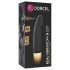 Dorcel Real Vibration S 2.0 - uzlādējams vibrators (melns-zelts) 