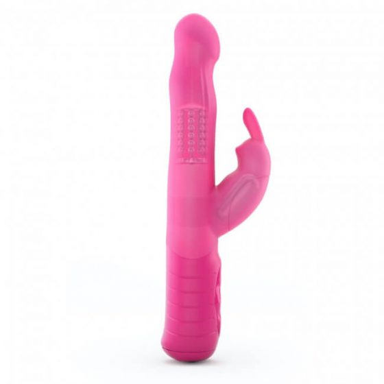 Dorcel Baby Rabbit 2.0 – uzlādējams vibrators ar klitora stimulēšanas rokturi (rozā)