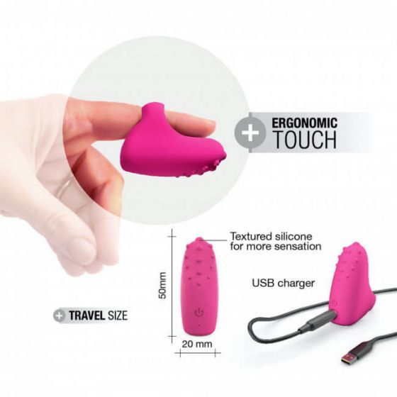 Dorcel Magic Finger - akumulatoru, pirkstu vibrators (rozā)