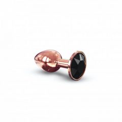   Dorcel Diamond Plug S - alumīnija anālās dildo (rozā zelts)