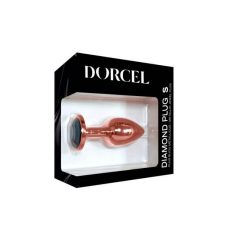   Dorcel Diamond Plug S - alumīnija anālās dildo (rozā zelts)