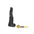 AnimHole Bulls - buļļa dzimumlocekļa dildo - 25 cm (melns) 