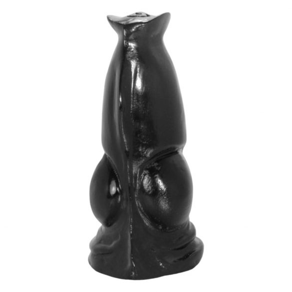 AnimHole Vilks - vilka Fallusa Dildo - 21cm (melns) 