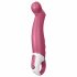 Satisfyer Petting Hippo - akumulatora, ūdensnecaurlaidīgs vibrators (magenta) 