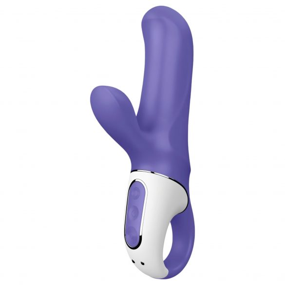 Satisfyer Magic Bunny - ūdensizturīgs, uzlādējams klitora vibrators (zils) 