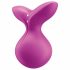 / Satisfyer Viva la Vulva 3 - uzlādējams, ūdensnecaurlaidīgs klitora vibrators (violets)