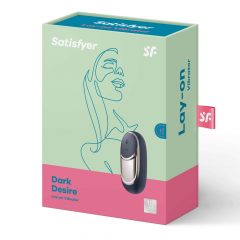   Satisfyer Dark Desire - akumulatora klitora vibrators (melns)