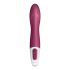 Satisfyer Big Heat - uzlādējams, sildošs G-punkta vibrators (sarkans) 