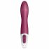 Satisfyer Big Heat - uzlādējams, sildošs G-punkta vibrators (sarkans) 