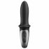 Satisfyer Hot Passion - gudrais sildošais anālais vibrators (melns)