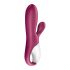 Satisfyer Hot Bunny - gudrais klitora zaļa sildītāja vibrators (sarkans) 