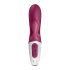 Satisfyer Hot Bunny - gudrais klitora zaļa sildītāja vibrators (sarkans) 