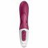 Satisfyer Hot Bunny - gudrais klitora zaļa sildītāja vibrators (sarkans) 