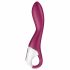 Satisfyer Heated Thrill - viedais sildošais vibrators (sarkans) 