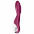 Satisfyer Heated Thrill - viedais sildošais vibrators (sarkans) 