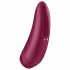 Satisfyer Curvy 1+ - gudrs gaisa viļņu klitora stimulators (sarkans) 