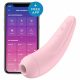 Satisfyer Curvy 2+ - gudrs gaisa viļņu klitora stimulators vibrators (rozā) 