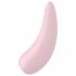 Satisfyer Curvy 2+ - gudrs gaisa viļņu klitora stimulators vibrators (rozā) 