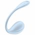 Satisfyer Smooth Petal - viedā vibrējošā ola (zila) 