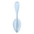 Satisfyer Smooth Petal - viedā vibrējošā ola (zila) 