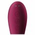 Satisfyer Dual Crush - akumulatora vagīnālais un klitora vibrators (sarkans) 