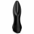 Satisfyer Rotator Plug 2 - uzlādējams anālais vibrators ar pērlītēm (melns) 