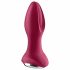 Satisfyer Rotator Plug 2 - akumulators, lodīšu anālais vibrators (fusija) 