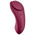 Satisfyer Sexy Secret - gudrais ūdensnecaurlaidīgais biksīšu vibrators (bordo)