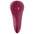 Satisfyer Sexy Secret - gudrais ūdensnecaurlaidīgais biksīšu vibrators (bordo)