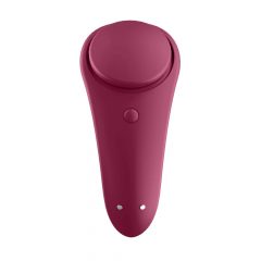   Satisfyer Sexy Secret - viedais, ūdensizturīgs klitora vibrators (bordo)