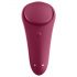 Satisfyer Sexy Secret - gudrais ūdensnecaurlaidīgais biksīšu vibrators (bordo)