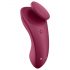 Satisfyer Sexy Secret - gudrais ūdensnecaurlaidīgais biksīšu vibrators (bordo)