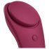 Satisfyer Sexy Secret - gudrais ūdensnecaurlaidīgais biksīšu vibrators (bordo)