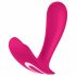 Satisfyer Top Secret - gudrais 2 motoru vibrators (rozā) 