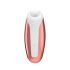 Satisfyer Love Breeze - ūdensizturīgs klitora stimulators vibrators (persiku) 