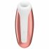 Satisfyer Love Breeze - ūdensizturīgs klitora stimulators vibrators (persiku) 