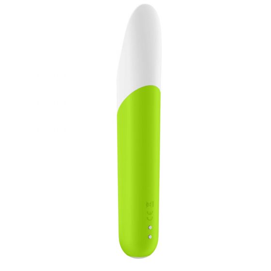 Satisfyer Ultra Power Bullet 7 - akumulators, ūdensnecaurlaidīgs klitora vibrators (zaļš)