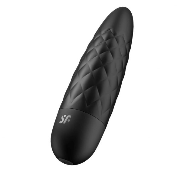 Satisfyer Ultra Power Bullet 5 - uzlādējams, ūdensizturīgs vibrators (melns) 