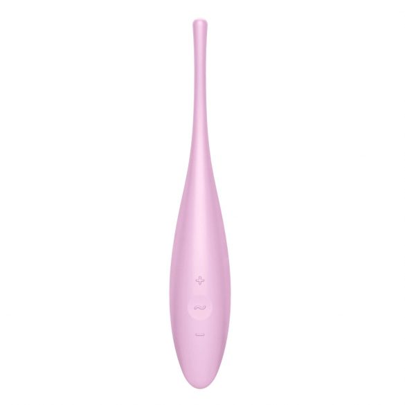 Satisfyer Twirling Joy - gudrs ūdensnecaurlaidīgs klitora vibrators (rozā) 