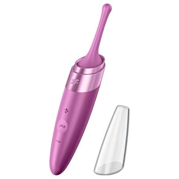 Satisfyer Twirling Delight - uzlādējams, ūdensnecaurlaidīgs klitora vibrators (violets)