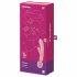 Satisfyer Triple Lover - G-punkta un masāžas vibrators (rozā) 